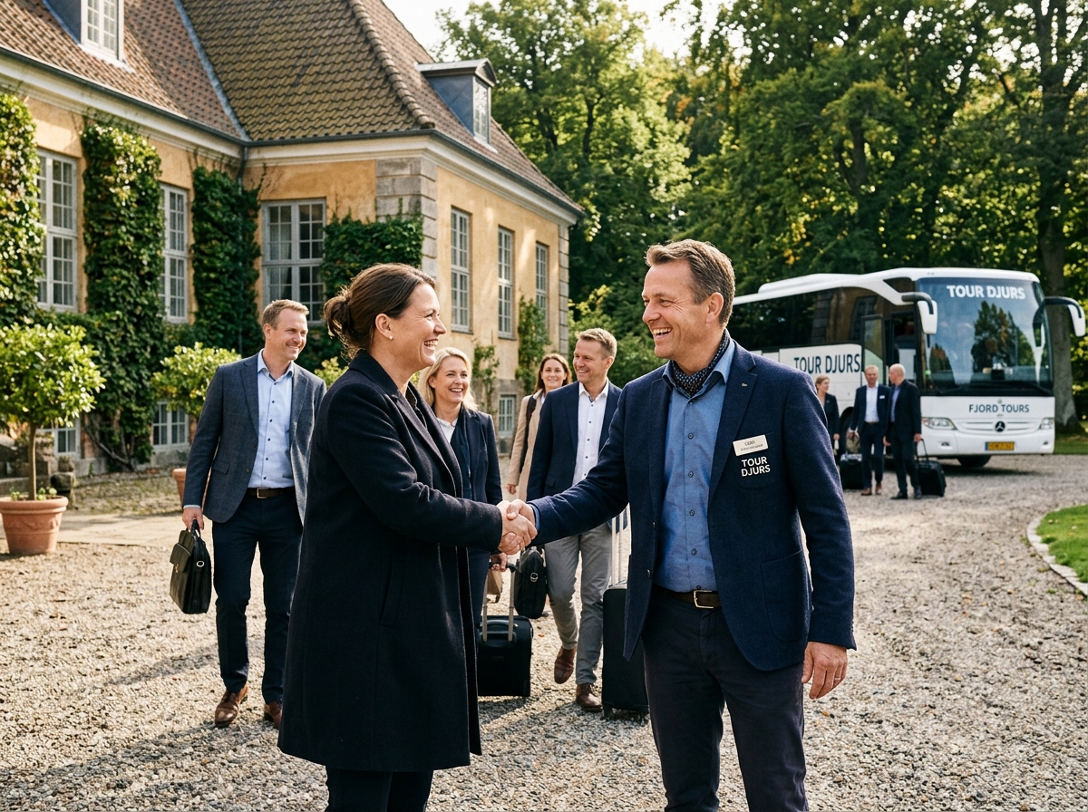 Vært byder velkommen